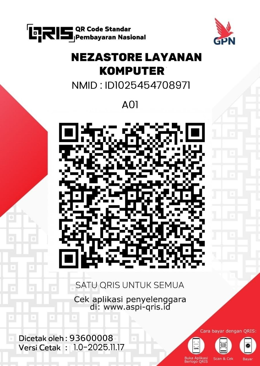 QRIS NEZASTORE